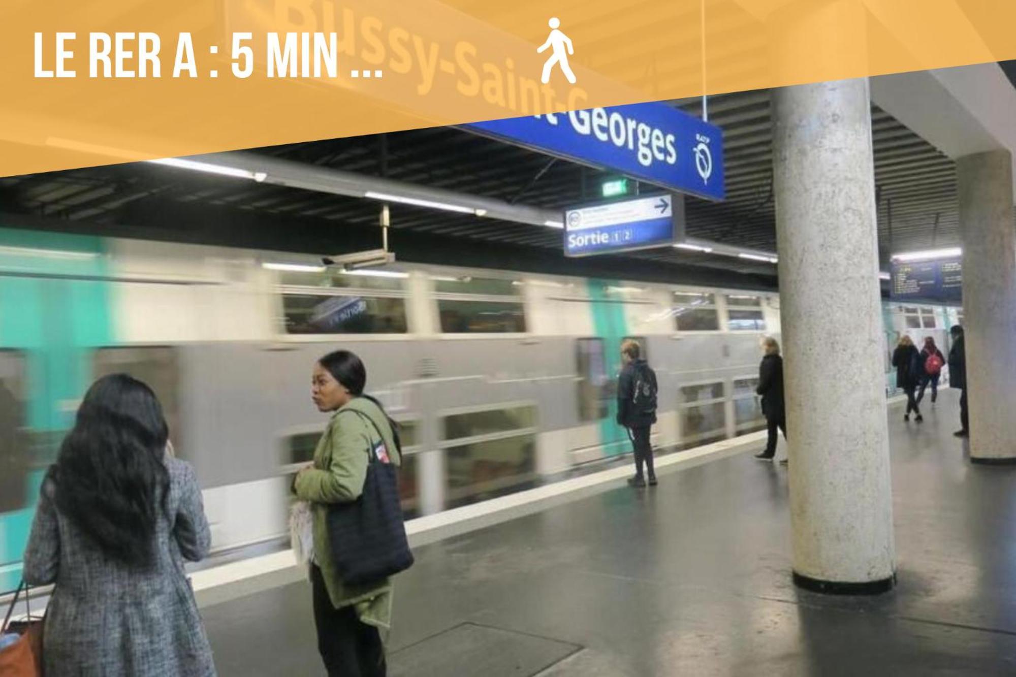 6Personne,10Mn De Disney,30Mn De Paris,Parking Bussy-Saint-Georges Esterno foto